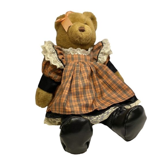 Applause Bears Catherine Remembrance Collection #12066 17" Plaid Lace - Picture 1 of 9